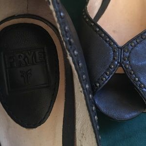 Frye Peep Toe Kitten Heels